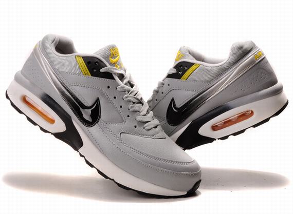 New Men'S Nike Air Max Grey/Black